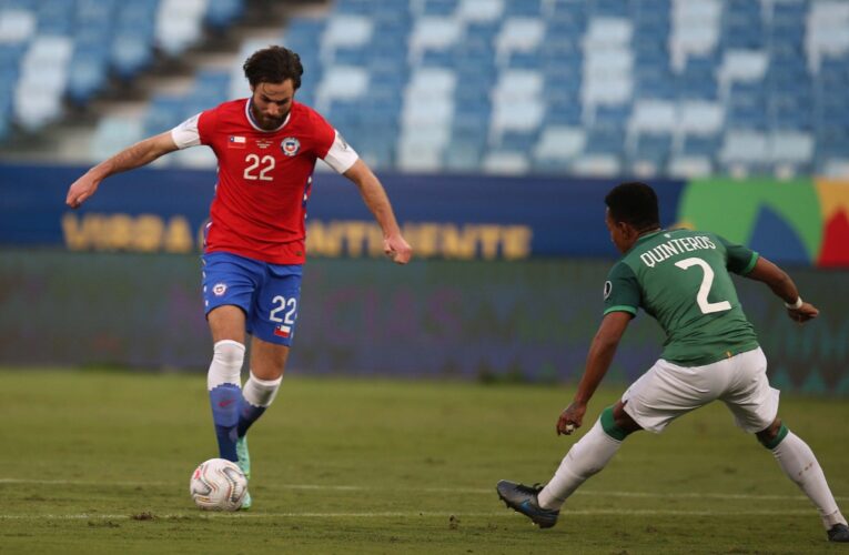 ? #CopaAmérica ⚽ Fase De Grupos 2 partido Chile   Arena Pantanal , Cuiabá  #Chile ?? 1 – 0  #Bolivia  @ Brereton 10´ ? ¡Final del partido en el Arena Pantanal!  #Brasil ? @LaRoja  jugará el próximo Lunes 21 de Junio a las 17:00 ante #Uruguay Créditos Comunicaciones Anfp-Carlos Parra