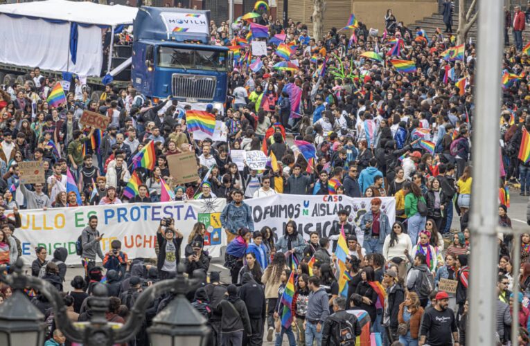 Durante la tarde de este domingo se llevó acabo la XXIII Marcha por el Orgullo, manifestación organizada por el Movimiento de Integración y Liberación Homosexual (Movilh).