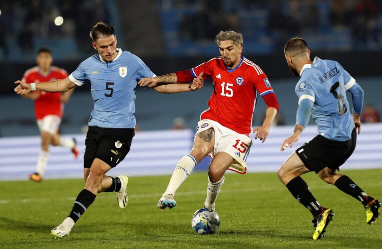 ¡Dolorosa derrota! Uruguay venció a Chile en el inicio de las eliminatorias