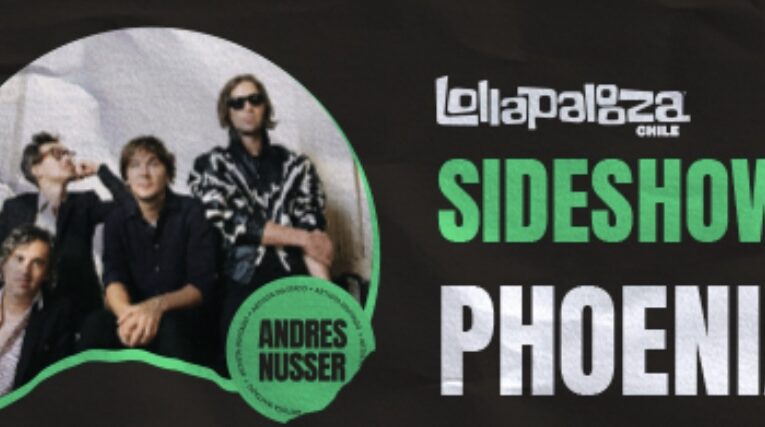 Lollapalooza Chile 2024 confirmó seis Sideshows en 2024. La banda Phoenix llegará a los escenarios del país durante marzo como parte de estos conciertos.