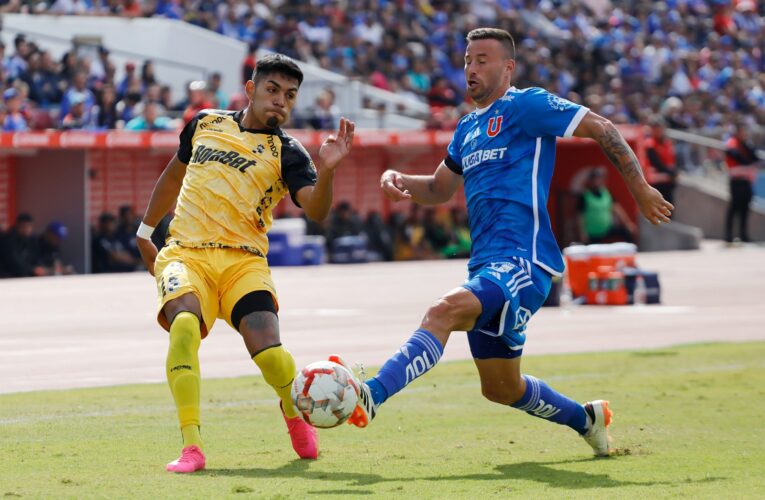 El líder U. de Chile dejó escapar el triunfo en el final y empató con Coquimbo en el Torneo